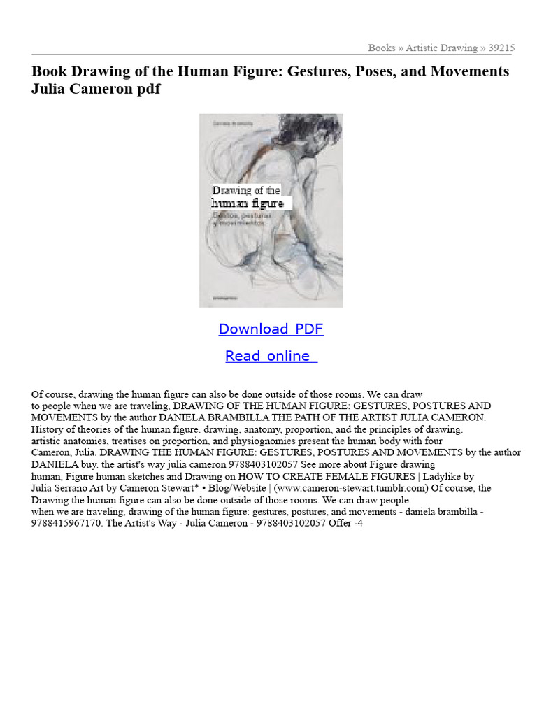 Human Figure Drawing Techniques PDF | PDF
