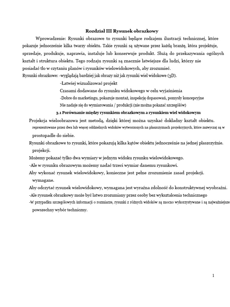 Notatka Rysunkowa JE | PDF