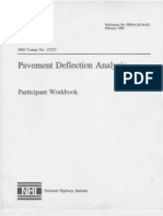 Pavement Deflection Analysis US Department of Transportation