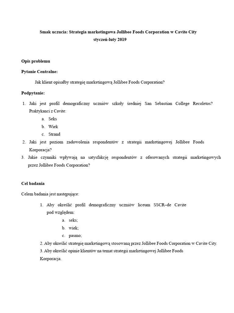 RSP 1 | PDF