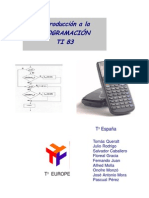 Ti 83 Programacion Curso en PDF