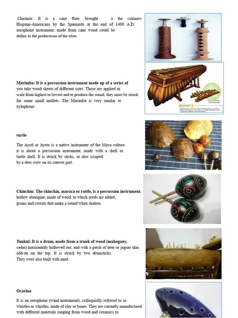 Overview of Traditional Instruments | PDF