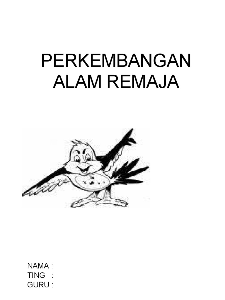 Perkembangan Alam Remaja