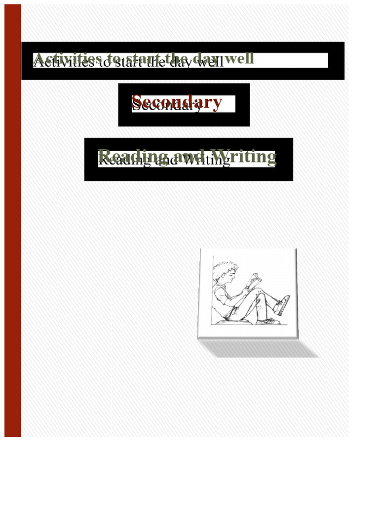 Secondary Reading and Writing | PDF | Proverb | Vocabulary