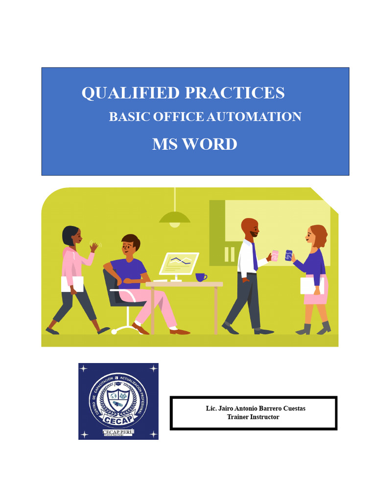 Office Automation Practices Guide | PDF | Microsoft Word | Text