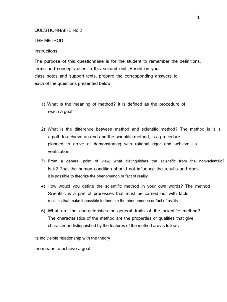Understanding the Scientific Method | PDF | Scientific Method | Hypothesis