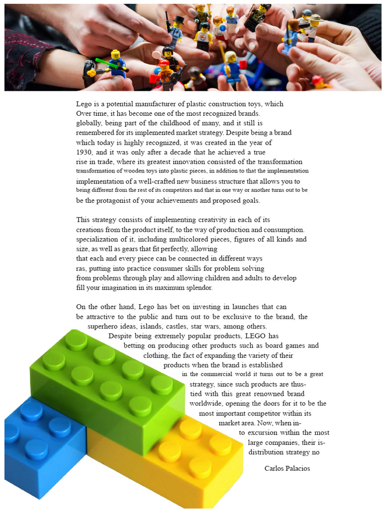 Lego's Creative Marketing Strategies | PDF | Brand | Lego