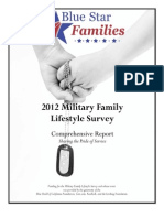 Blue Star Families 2012 Military Family Lifestyle Survey Comprehensive Report