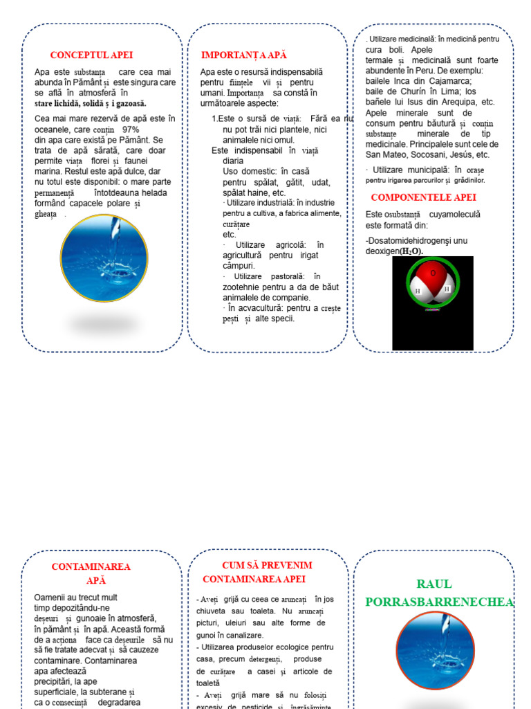Apa - Triptic | PDF