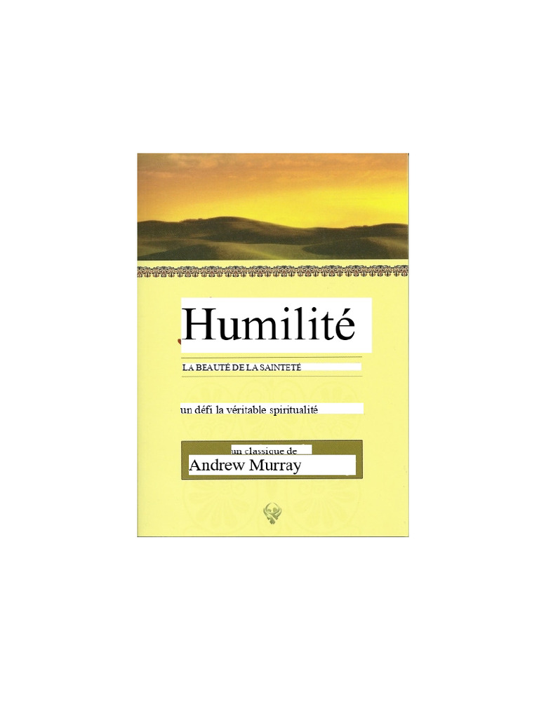 Les Trois Dimensions de l'Humilité | PDF | Jésus | Dieu