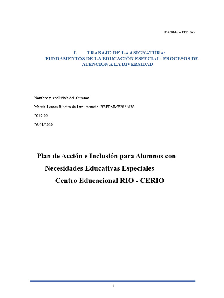 Inclusión Educativa y Diversidad en Escuelas | PDF | Inclusión ...