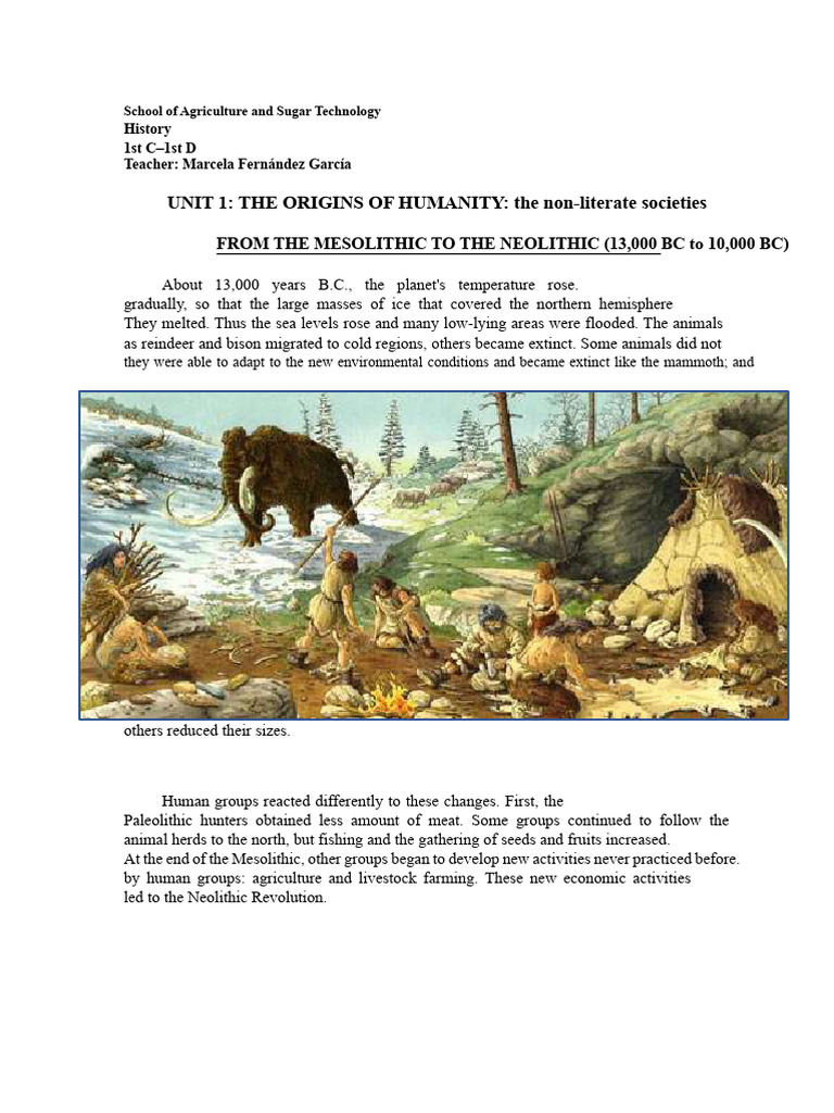 Neolithic Revolution: Origins of Agriculture | PDF | Agriculture ...