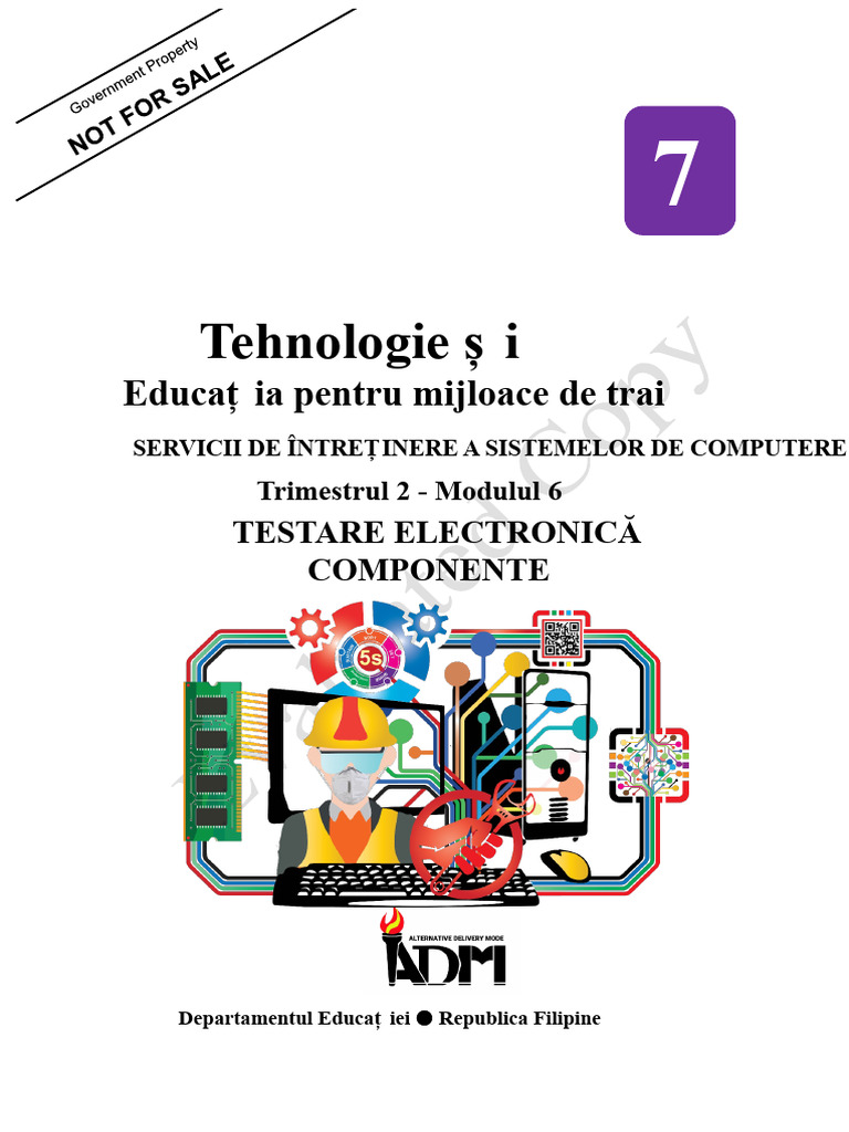 Tle - CSS - Module - 6 - Testarea Componentelor Electronice | PDF