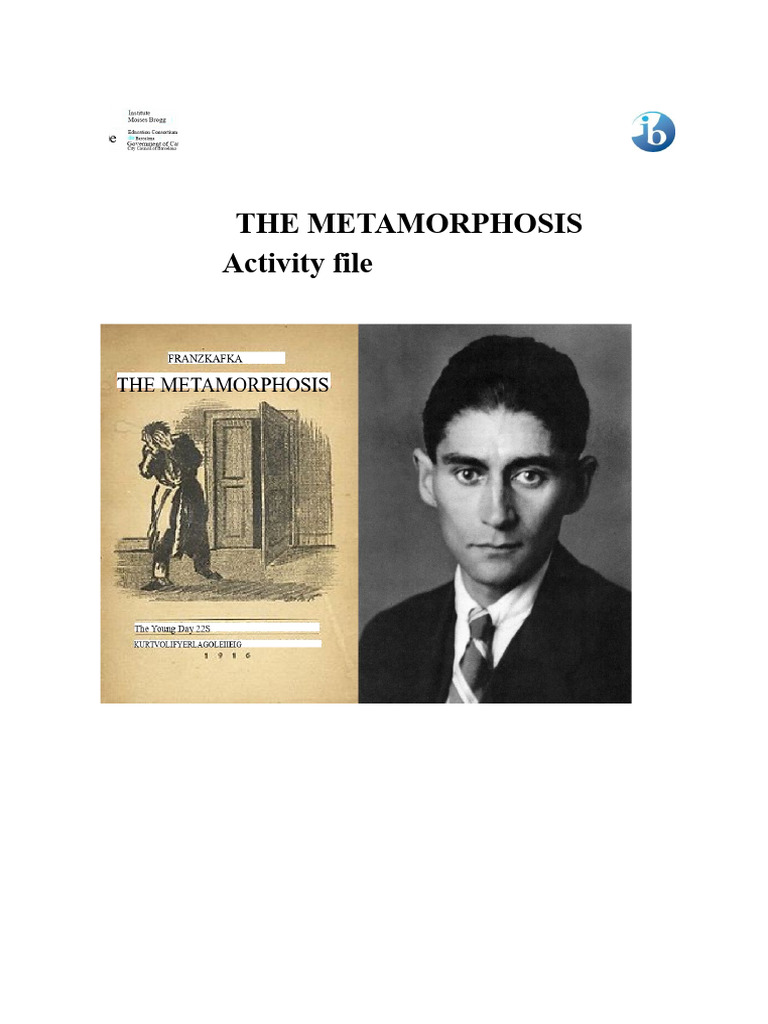 Workbook. The Metamorphosis | PDF | The Metamorphosis | Franz Kafka