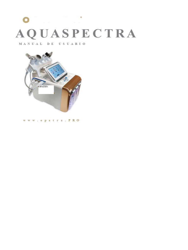 Aqua Spectra User Manual Guide | PDF | Electrical Connector