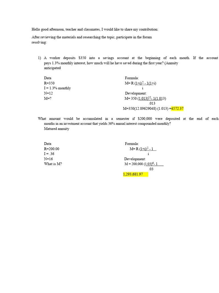 Forum 2 Mathematics | PDF