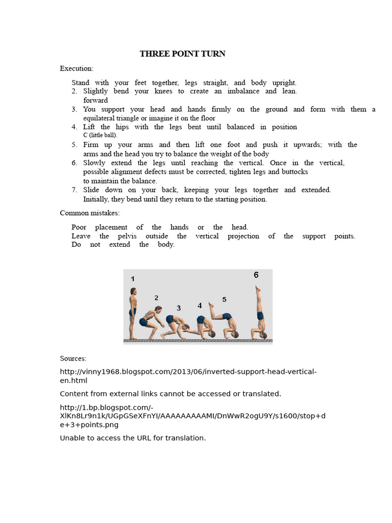 Three Points Stop | PDF