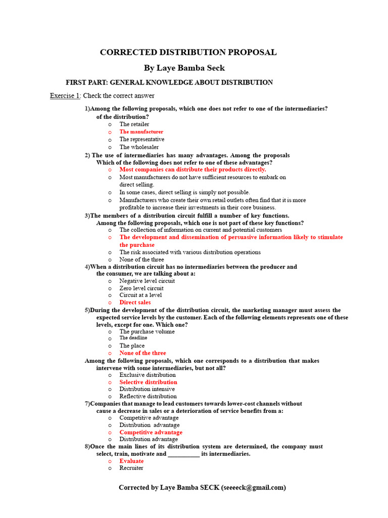 Distribution Proposal Overview and Analysis | PDF | Franchising | Economies