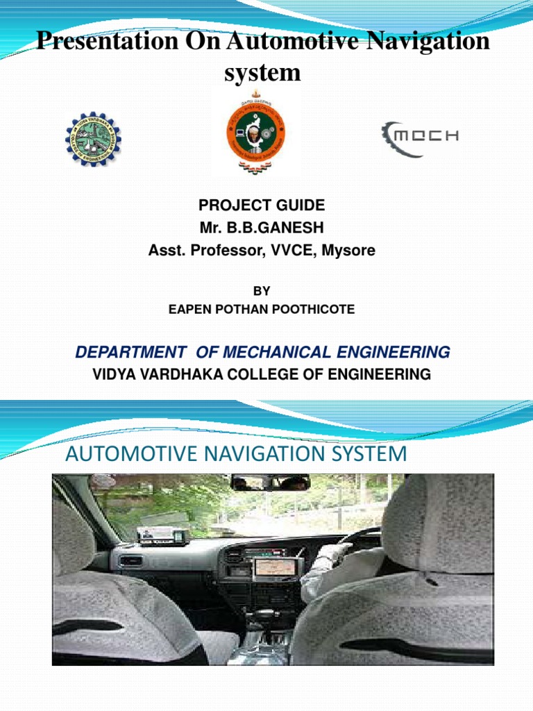 Automotive Navigation Systems PDF Global Positioning System