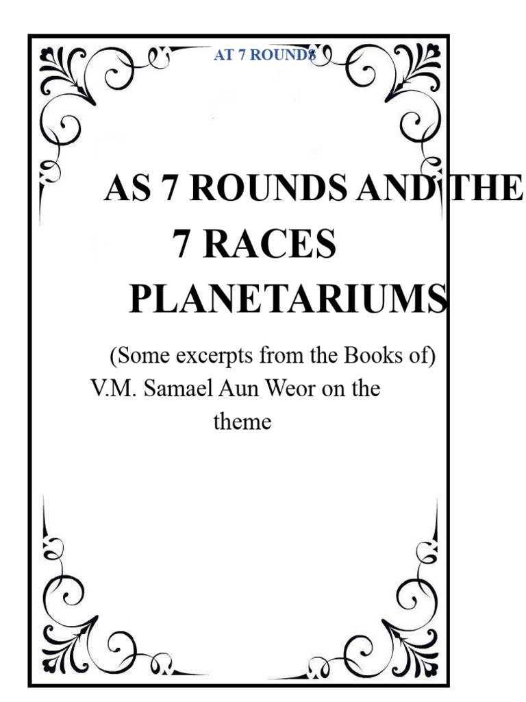 7 Rounds - 7 Races and 7 Subraces | PDF | Runes