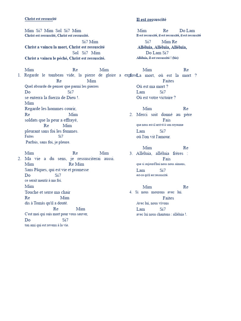 Christ Est Ressuscité Pdf Résurrection De Jésus Jésus