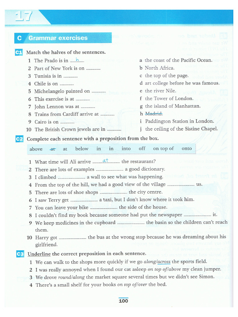 Prepositions 1 | PDF
