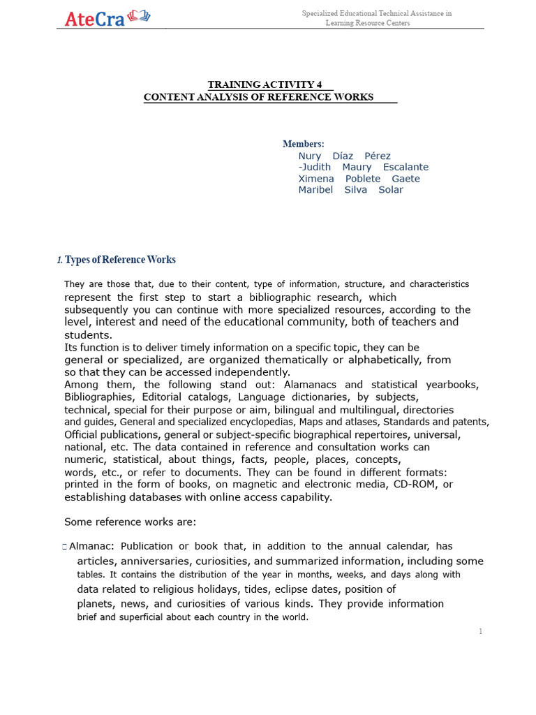 Reference Works for Educational Research | PDF | Encyclopedias ...