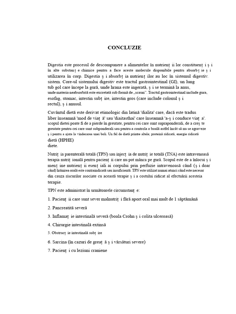 Concluzie | PDF