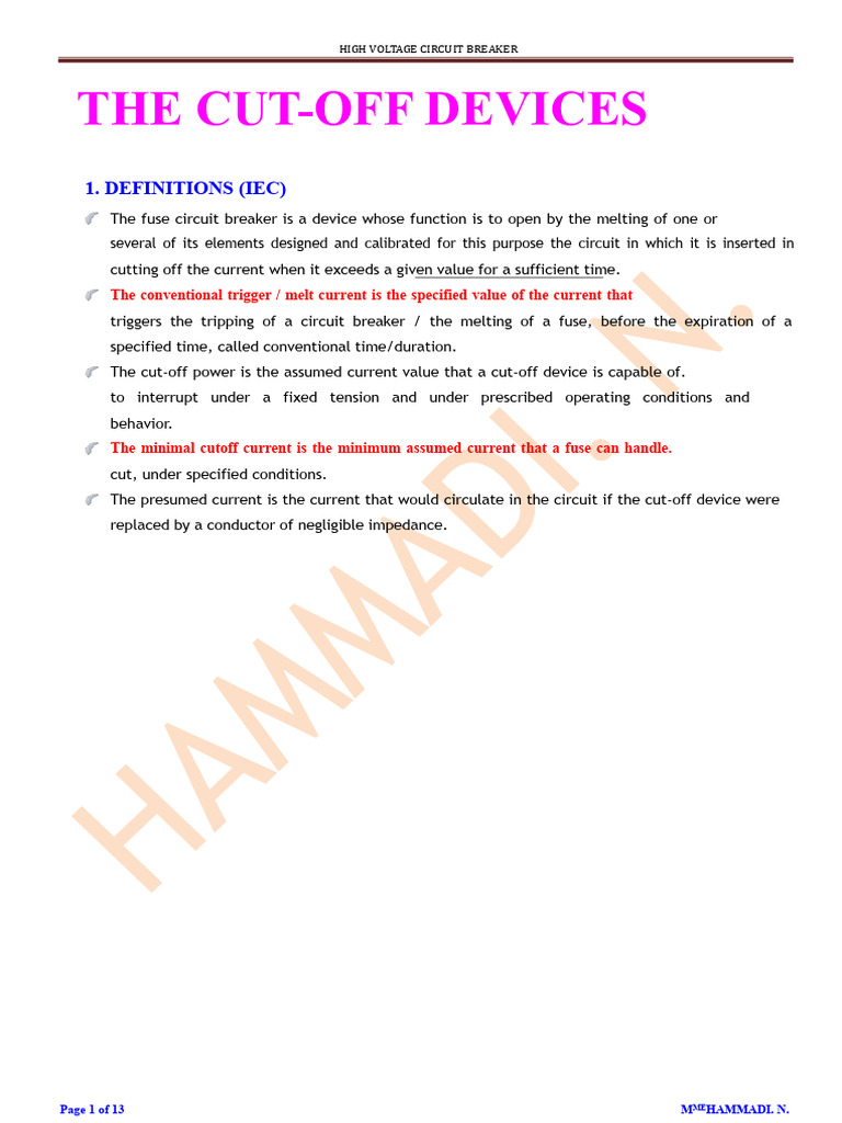Circuit Breakers - High Voltage | PDF | High Voltage | Electric Arc