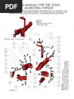 DB Tong Assembly