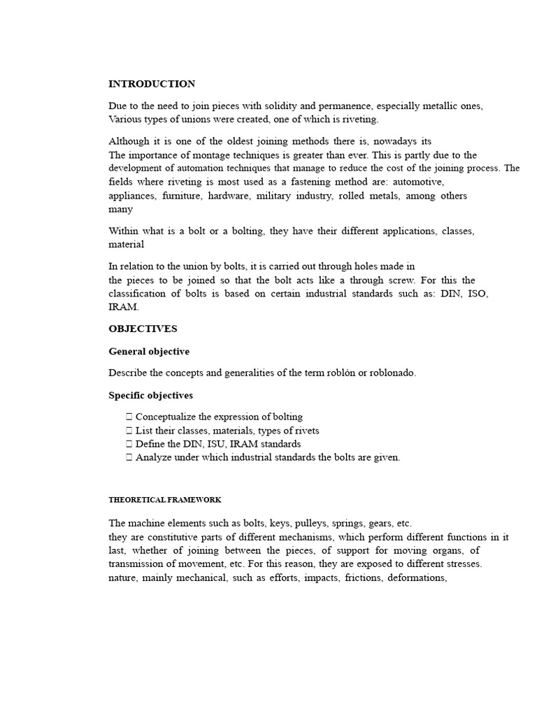 Rivets or Bolts | PDF | Rivet | Screw