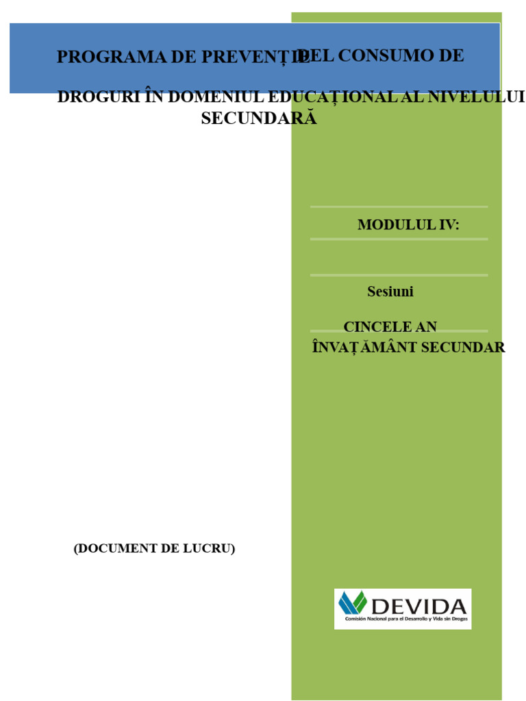 Modul IV - Clasa A 5-A Secundară | PDF