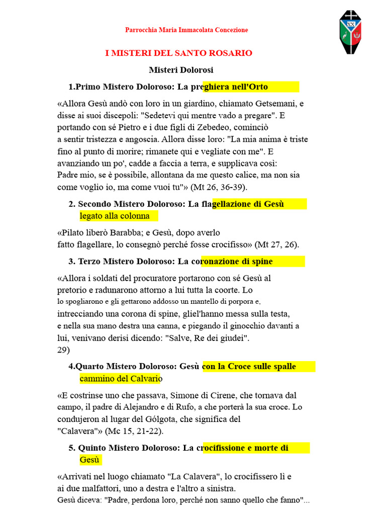 I Misteri Dolosi | PDF