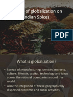 FINAL.... Impact of Globalization on Spices