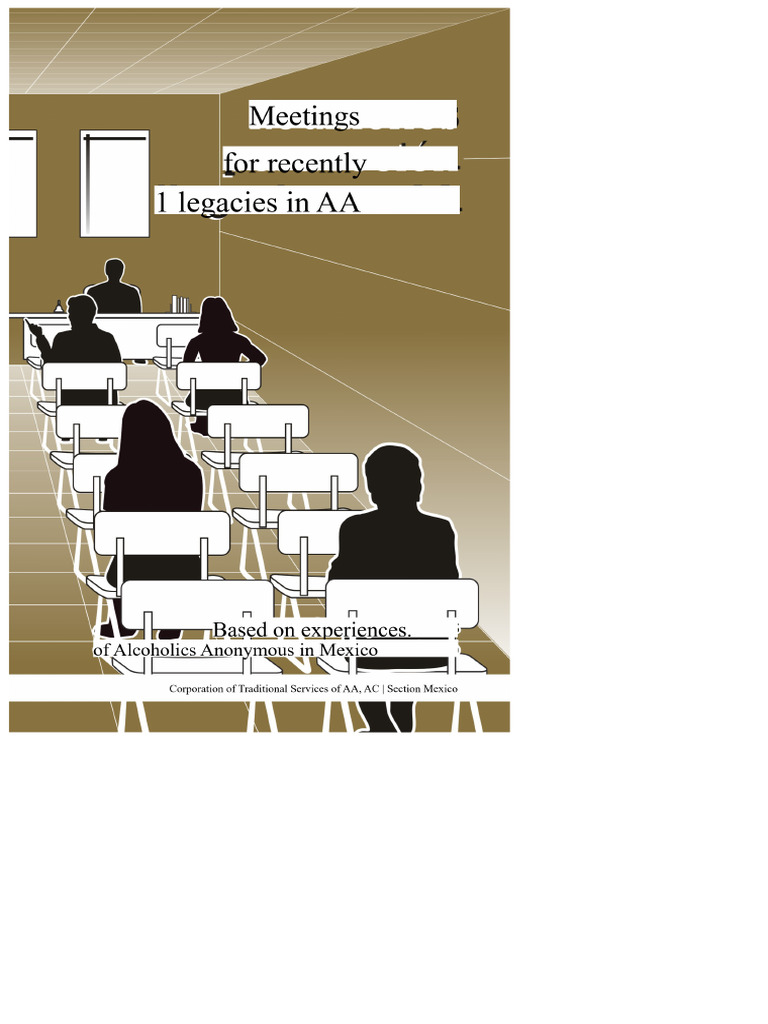 Newcomer Meetings in AA: Guidelines | PDF | Alcoholics Anonymous ...