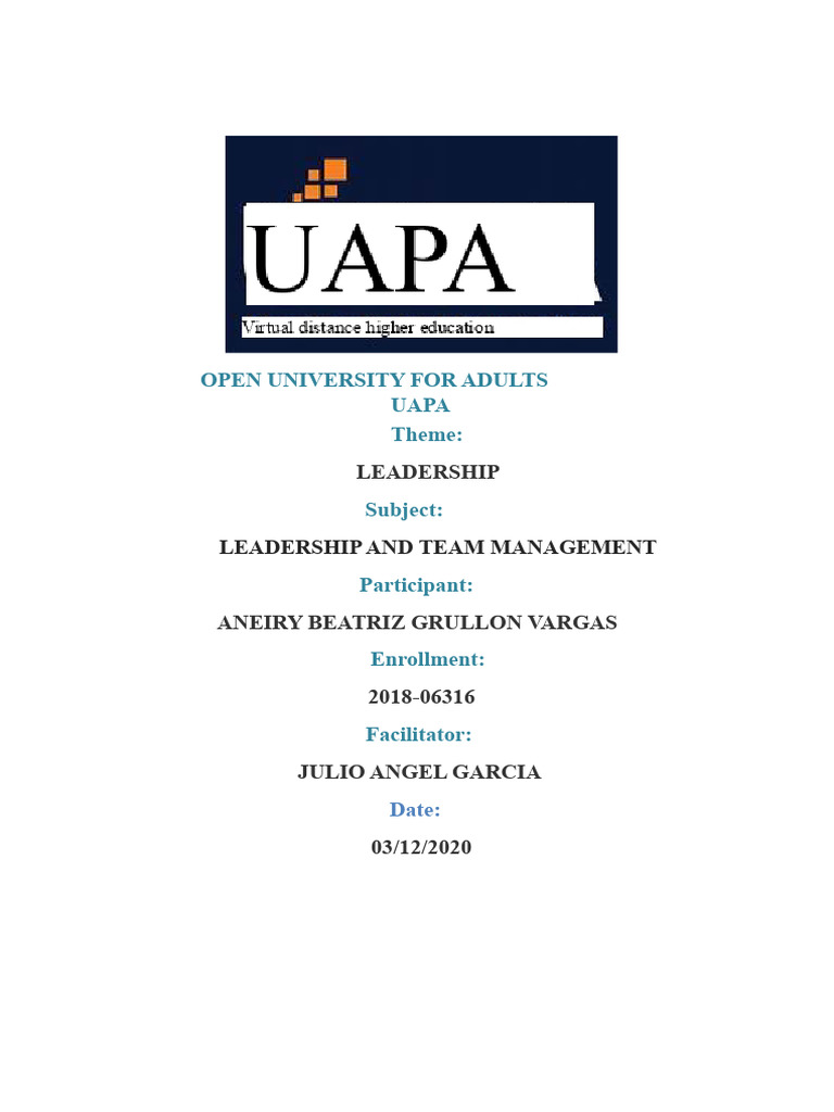 Leadership Strategies for Team Management | PDF | Leadership | Motivation