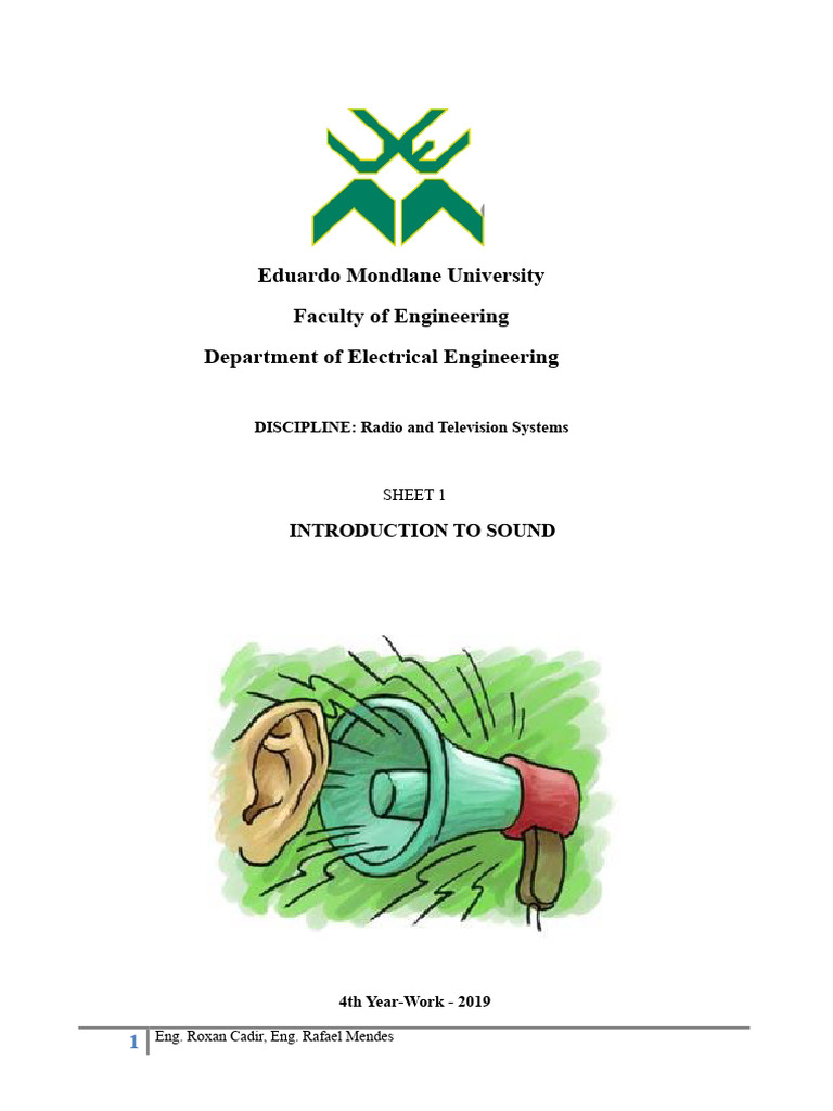 Introduction to Sound Waves and Propagation | PDF | Sound | Waves
