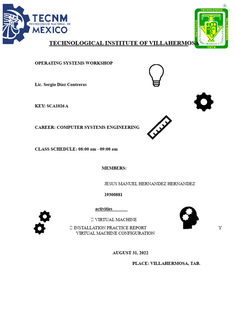 Report On Installation And Configuration Of Virtual Machine Pdf