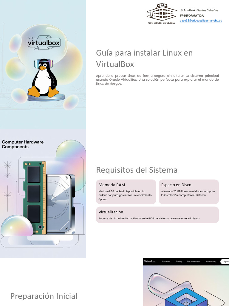 Instala Linux en VirtualBox fácilmente | PDF | Arranque | Máquina virtual
