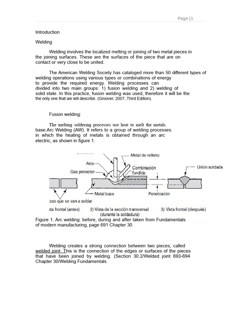 Fusion Welding Techniques Explained | PDF | Welding | Construction