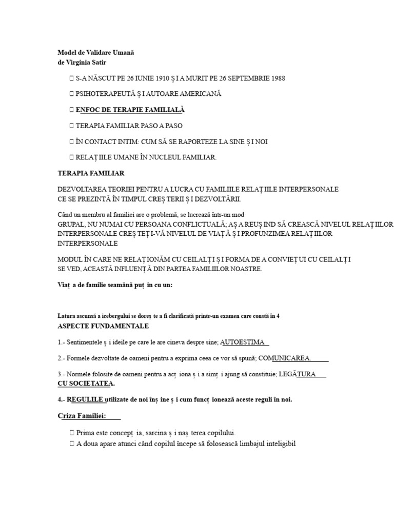 Model de Validare Umană | PDF