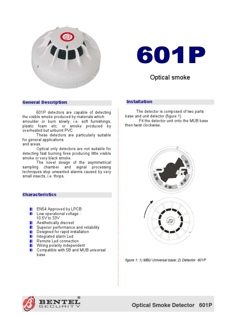 601p En Detector Radio Smoke