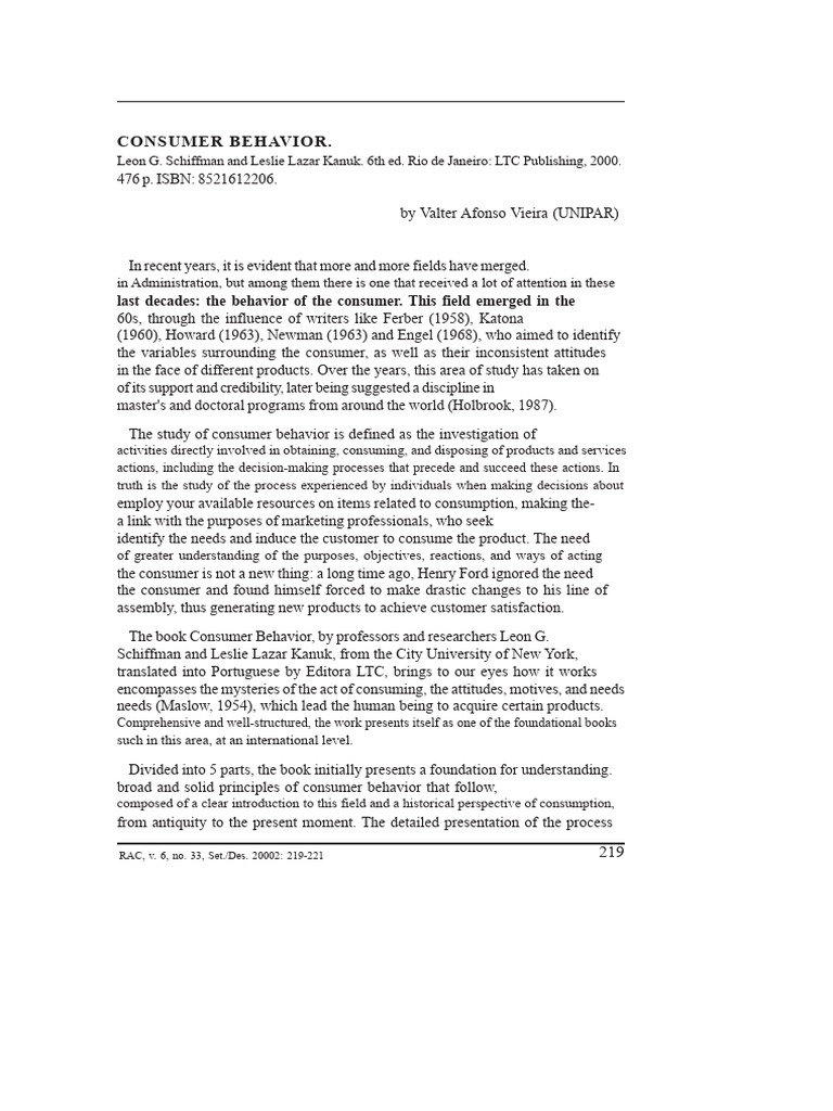 Understanding Consumer Behavior | PDF | Consumer Behaviour | Marketing