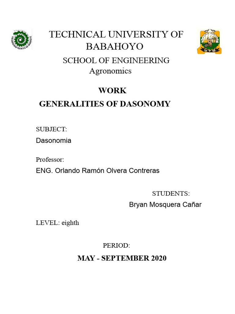 Generalities of Dasonomy | PDF | Sustainability | Sustainable Development