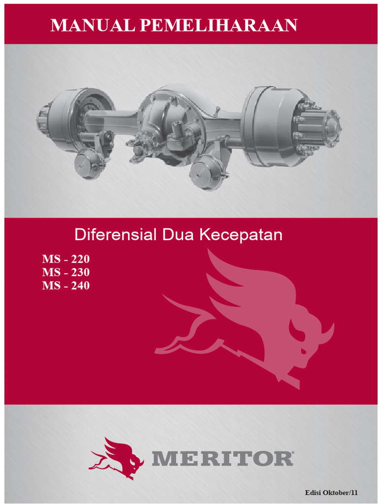 Manual Pemeliharaan Diferensial MS 220-240 | PDF