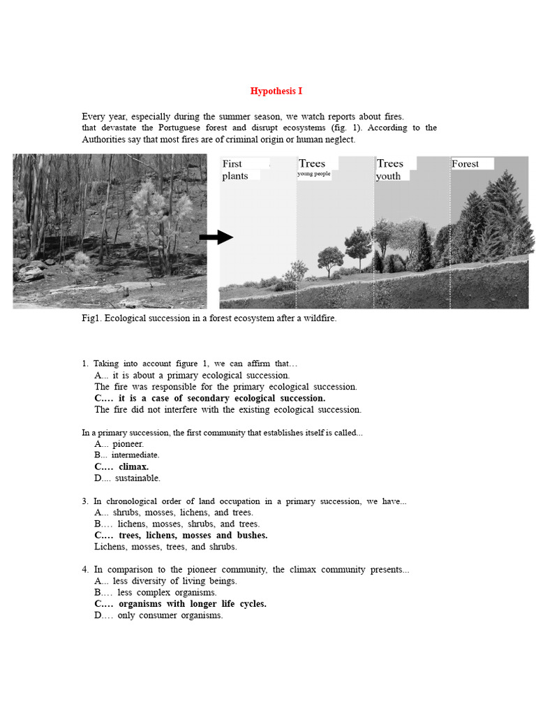 Exercises 8th Grade | PDF | Ecology | Ecosystem