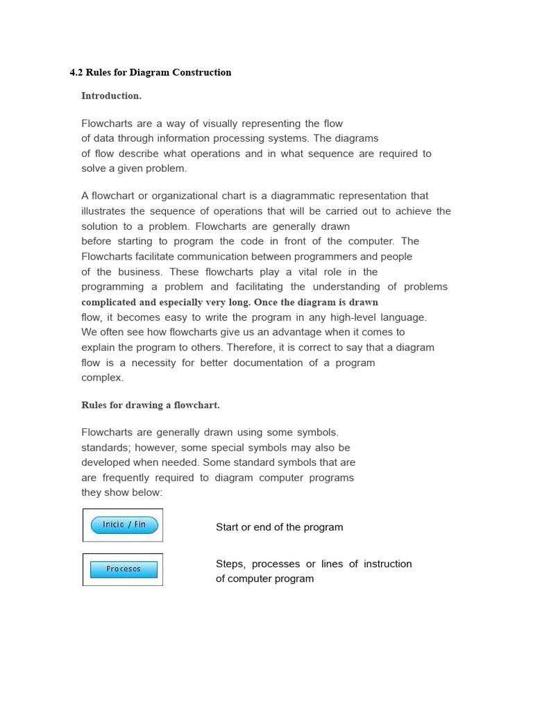 4.2 Rules For The Construction of Diagrams | PDF | Algorithms | Arithmetic