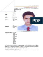 CV Identification No. 70945-526883:: Md. Rakibul Hasan Miraz Md. Abdul Barik Mrs. Feroja Bari