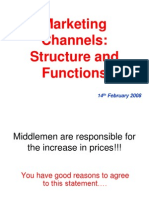 Session 1 - Marketing Channels, Structure and Functions