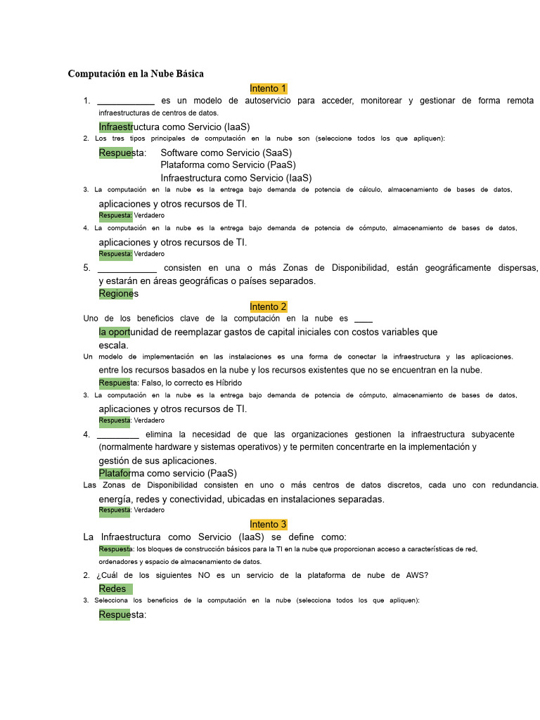 Fundamentos de la Computación en la Nube | PDF | Computación en la nube ...